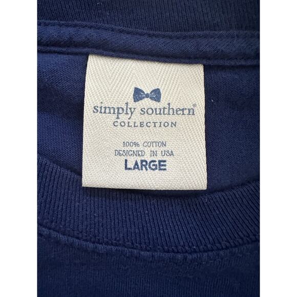 Simply Southern Womens Save The Nature Graphic Print T Shirt Tee Cotton Size L - Picture 2 of 10
